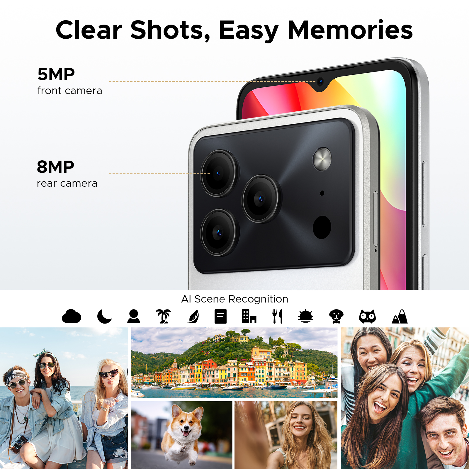 DOOGEE Note 56 Android 16 Mobile Phone 24GB+64GB 6150mAh 6.56