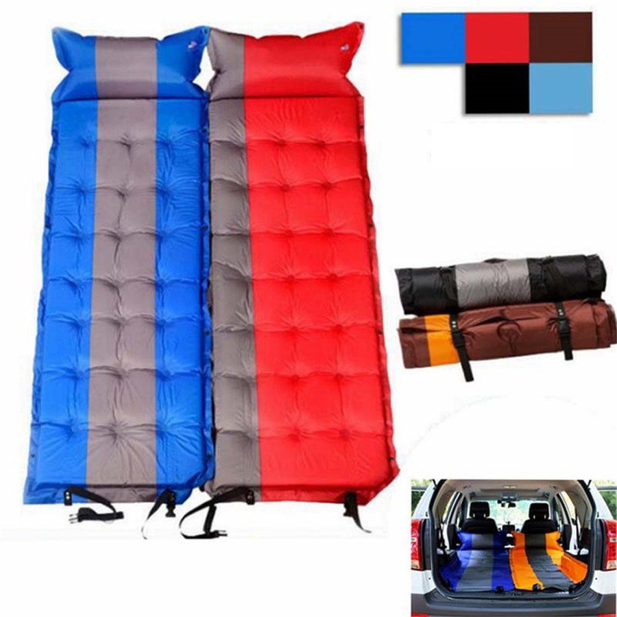 PVC Blue Ash 5CM Moisture-proof Pad Outdoor Mat Car Travel Bed Air Universal