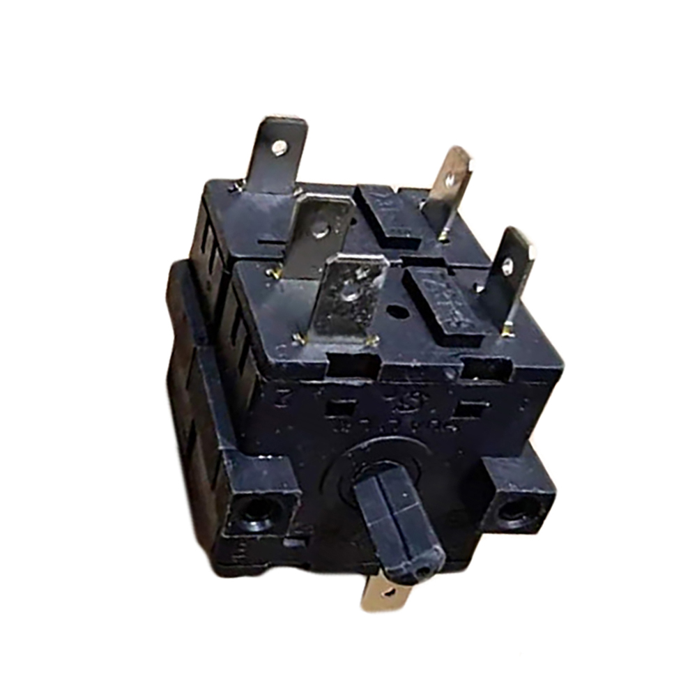 1PC Black FZ31-9 Rotary Selector Switch Double Layer 10 Pins