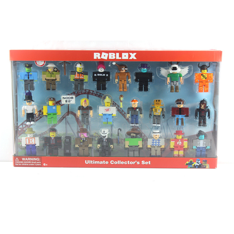 24pcs Roblox Legends Champions Classic Noob Captain Action Figure - details about roblox zombie attack action figures playsets kids toys birthday gifts 21pcsset