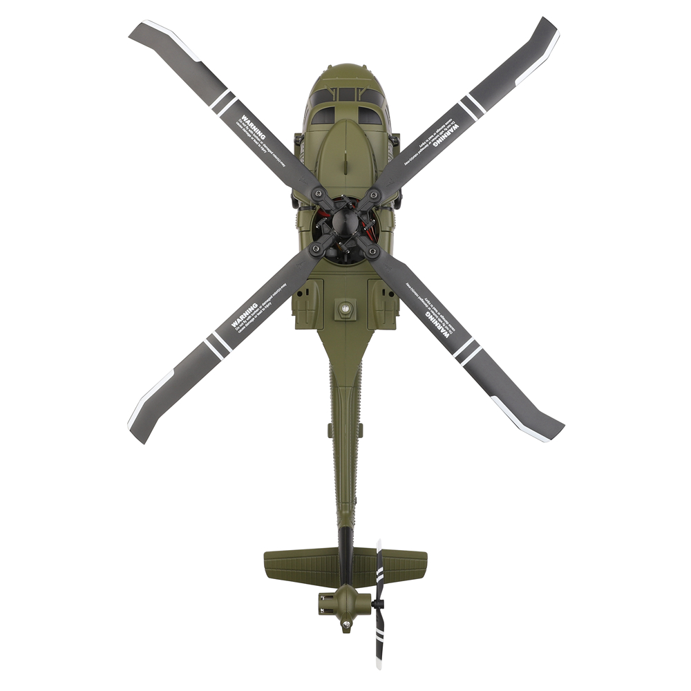 Wltoys K170 RC Helicopter UH-60L Black Hawk Brushless 6-Axis