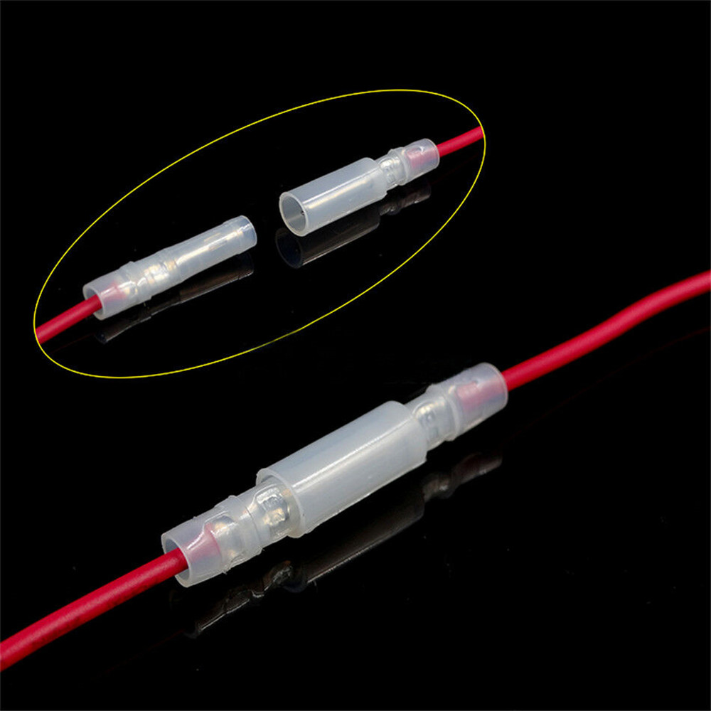 40PCS White High Quality Nylon Female/Male Bullet Insulated Connector