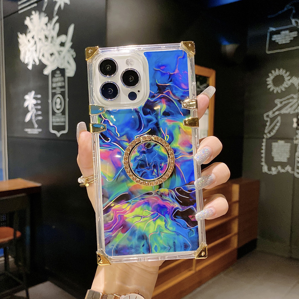 For iPhone 13 Pro Max 12 11 XS XR 6 7 8 Cute Glitter Flowers