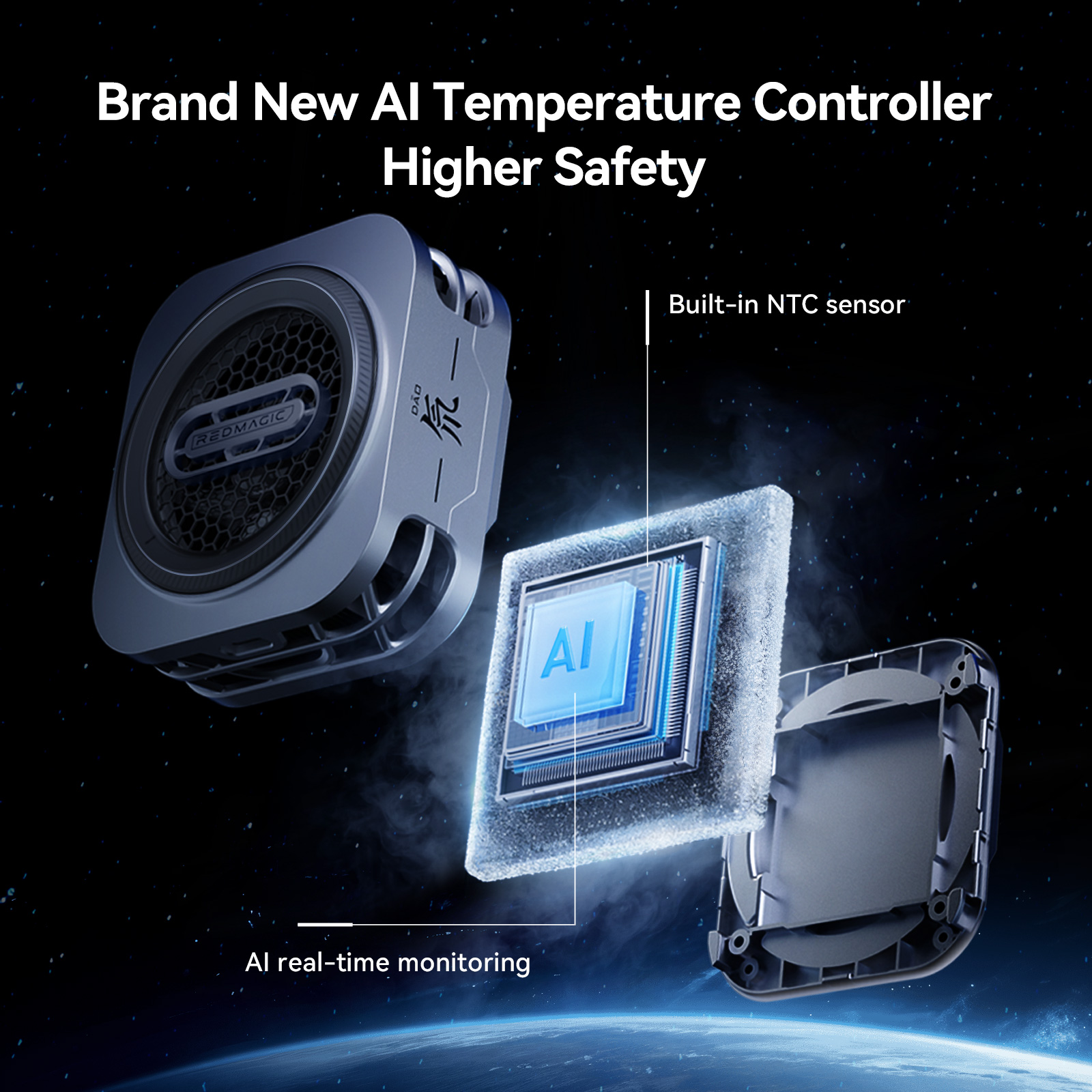 RedMagic Cooler 6 Pro Magnetic Cooling Fan For Redmagic 10 9