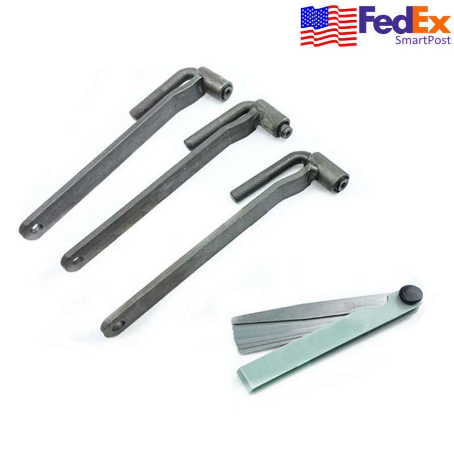 3x Motorcycle Engine Valve Adjustment Tool Screw Wrench w/ 1x Feeler Gauge USA eBay