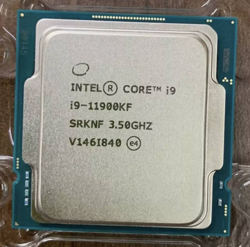 INTEL CORE i9-11900KF CPU lga1200 8c/16t 3.5ghz support asus rog