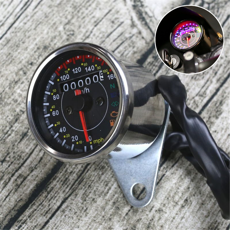 Motorcycle Speedometer Odo Gauge Indicatortml