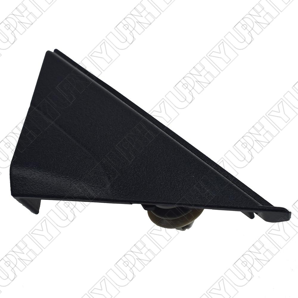 Left & Right Side Fender Pillar Mirror Corner Molding For 14-16 Hyundai Elantra