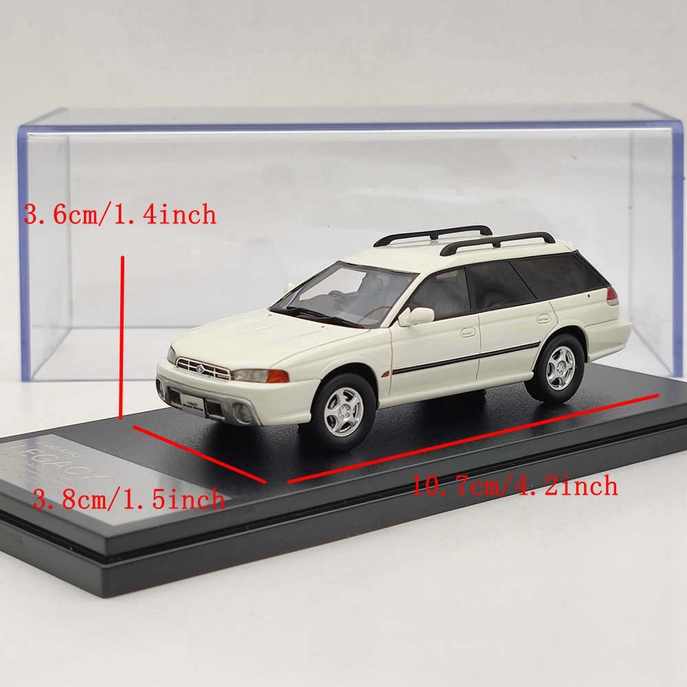 【希少】Hi-Story SUBARU LEGACY S401 Hi-Story Brand 1/43 Resin Car Model Legacy S401 STI Version