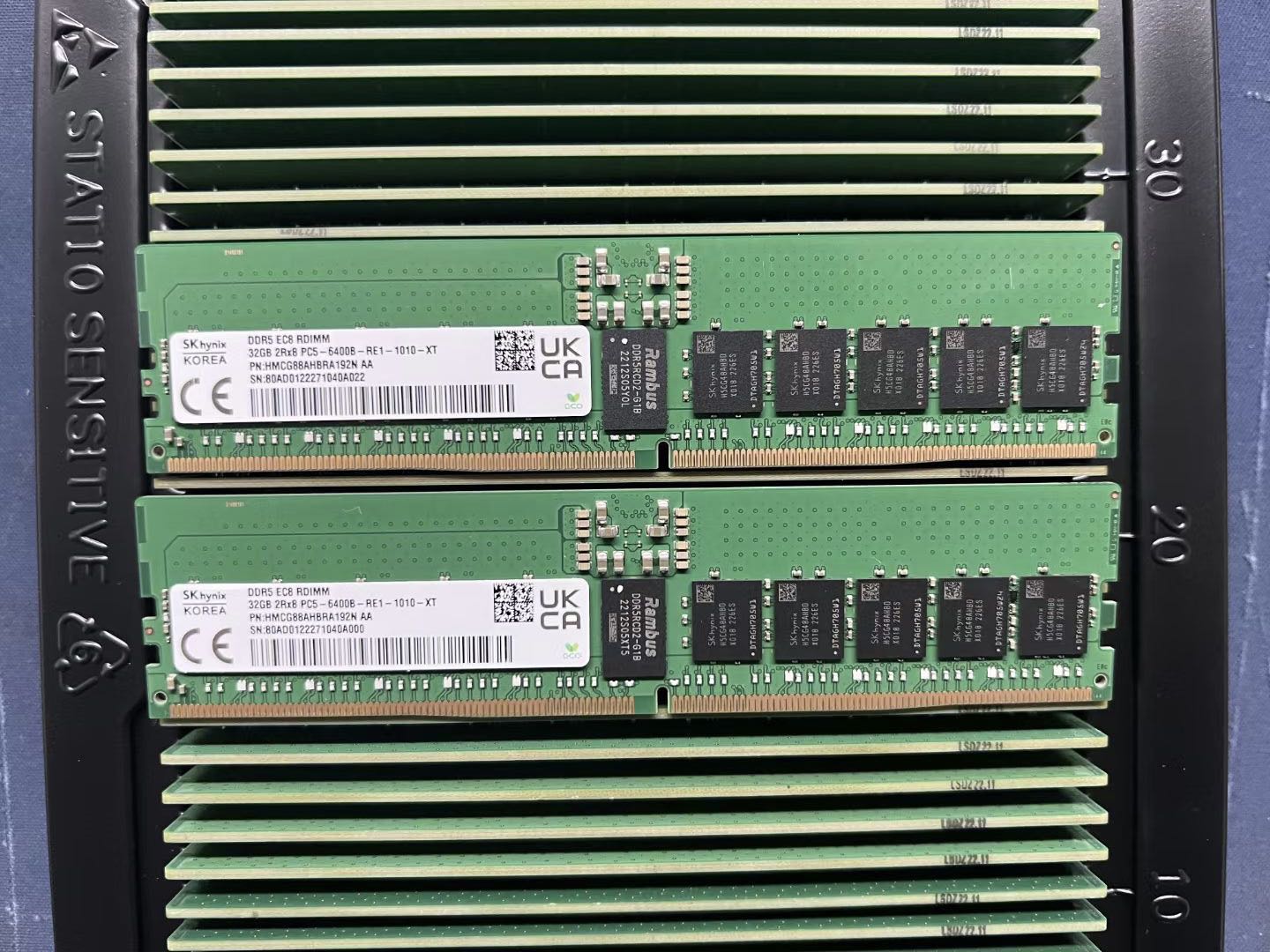 SKhynix DDR4 ECC RDIMM 64GB(32GB×2枚セット) SKhynix 32GB RAM EC8 RDIMM 2Rx8 DDR5 PC5-6400B REG Sever Memory | eBay