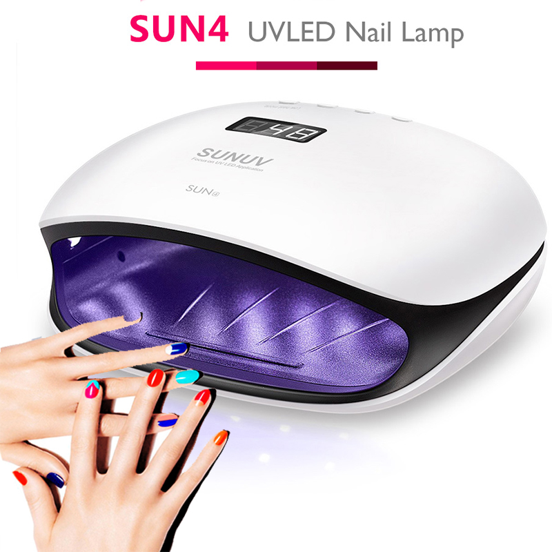 Details About 48w Sunuv Led Uv Nail Lamp Light Dryer Pro Sun4 Smart 2 0