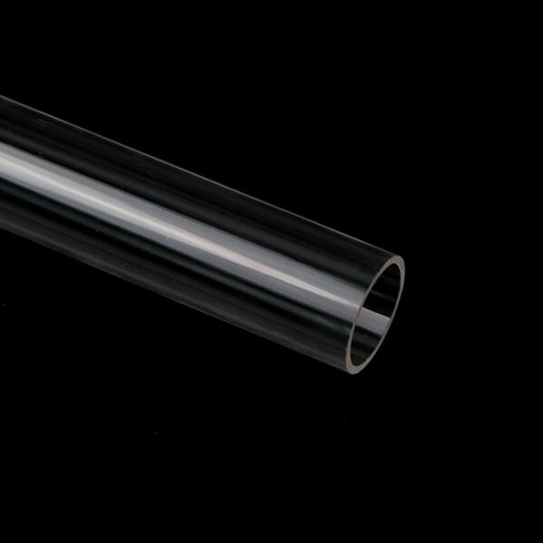 635mm Diameter Plastic Transparent Clear Acrylic Tube Pipe 25cm Long