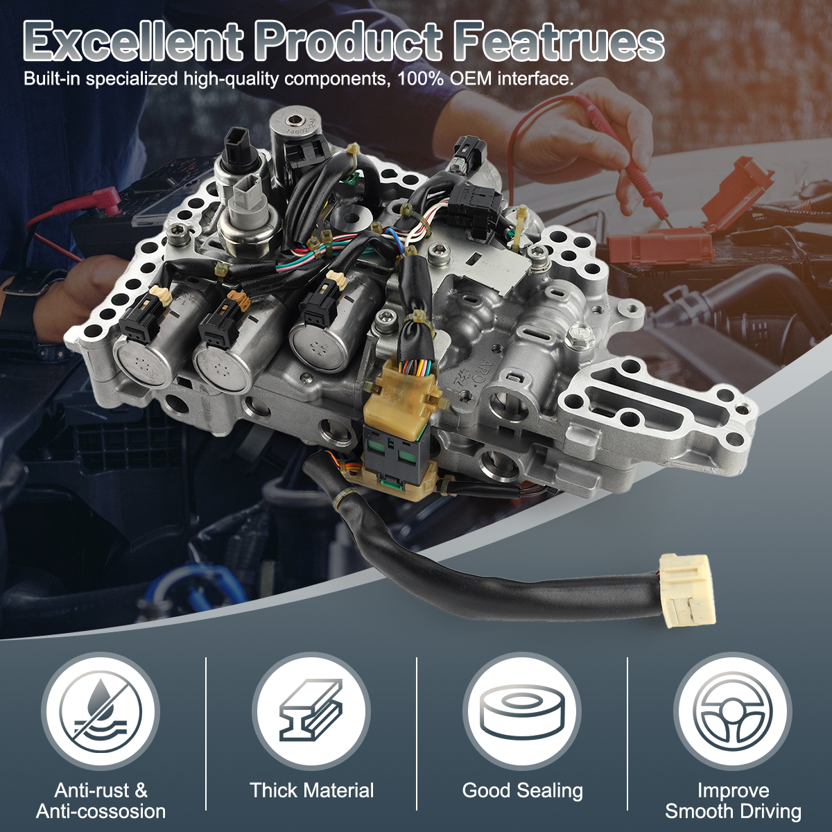 ＊yuma＊　0519 JF017E CVT Transmission Valve Body For Infiniti JX35 QX60