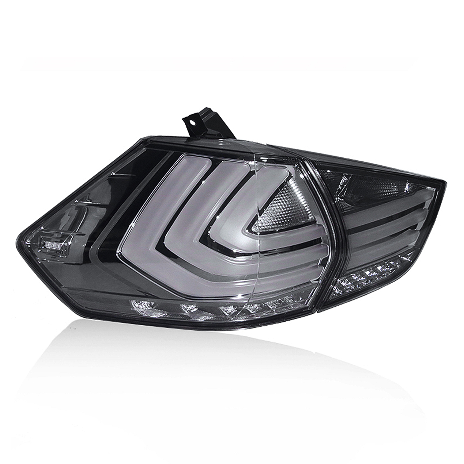 2012-2016 Nissan X-Trail Black LED Taillight Assembly For OA