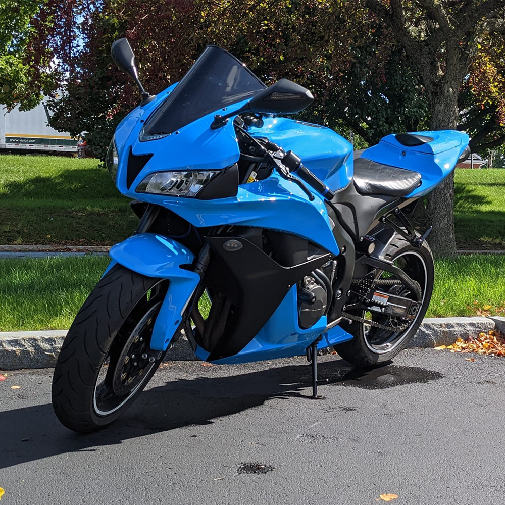 Injection Glossy Blue Fairing Kit Plastic Fit for Honda 2007
