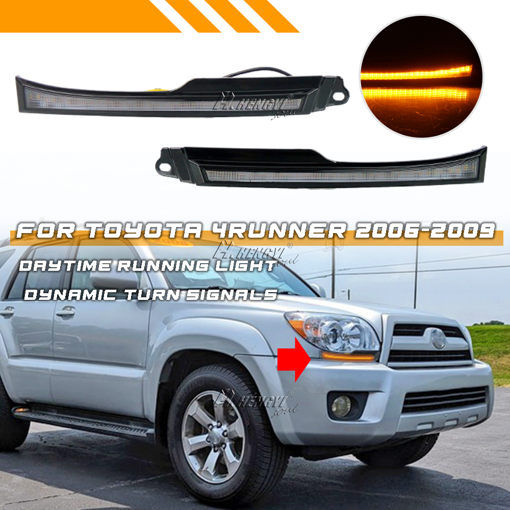 Par LED Fog Lamp Daytme Runnng Turn Sgnal Lght For Honda CR-V CRV