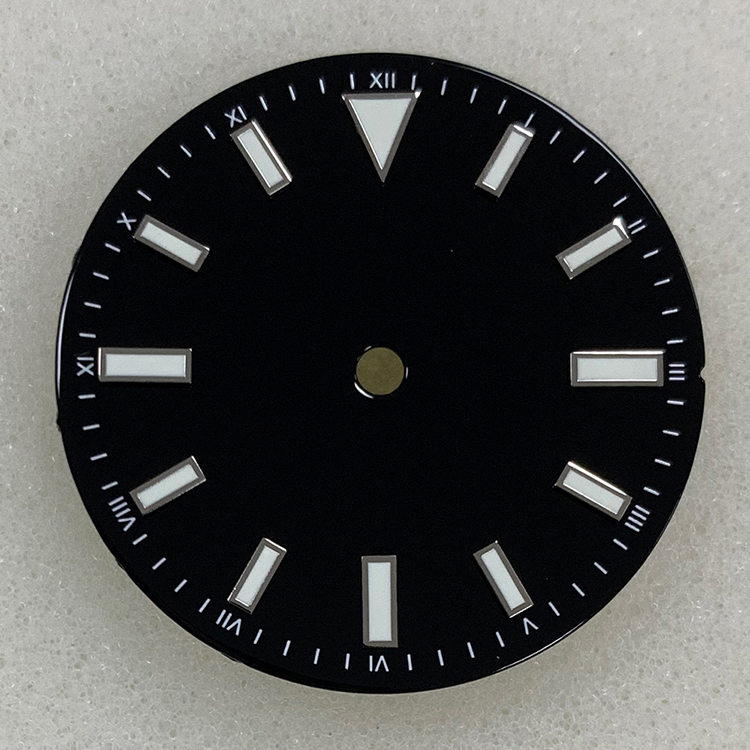 28.5MM Enamel Watch Dial for NH35/ETA2836 Japanese 8215 Pearl 2813