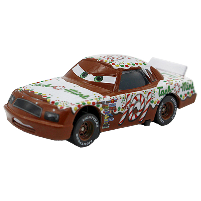 Set of 2 Disney Pixar Cars No.101 TACH-O-MINT Hauler Truck Alloy