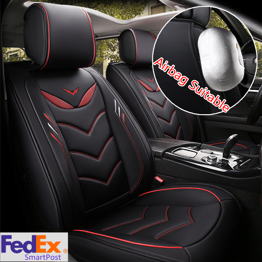 faux leather interior