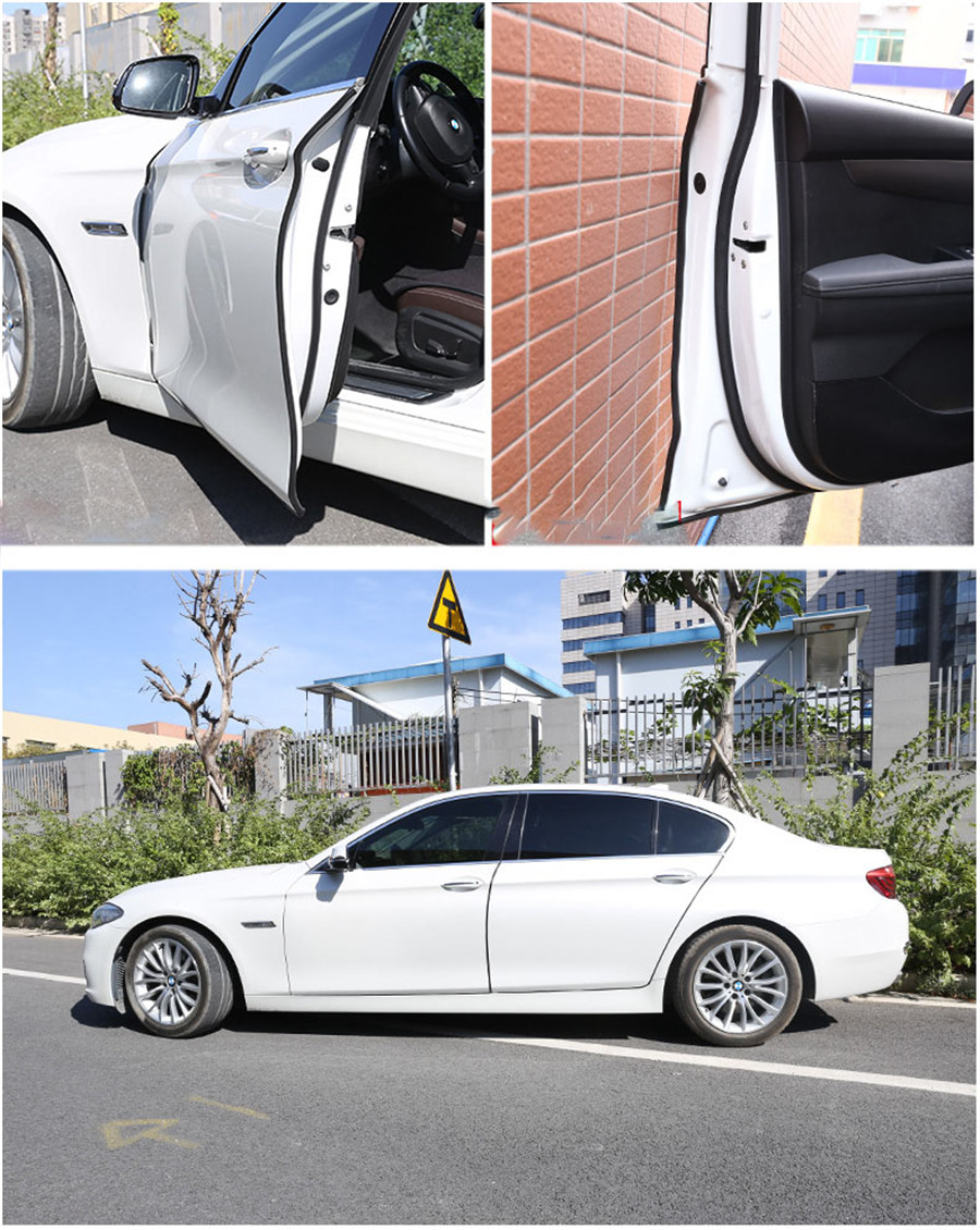 Parts Accessories 5m 196 Black Rubber Car Door Trunk Lip Edge