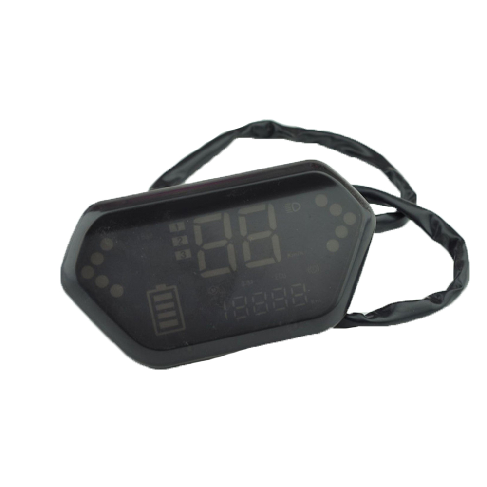 Digital LCD E-Bike Speedometer Odometer For Electric Bicycle