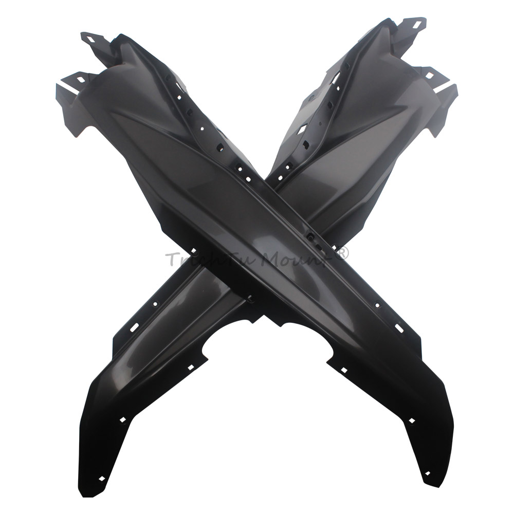 ABS Plastic 2× Rear Fenders Black Fits For Can-Am Maverick X3 Max