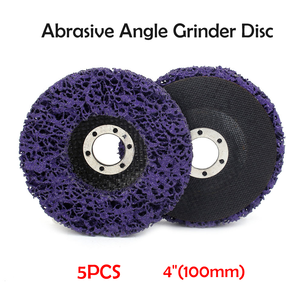 100mm x 10 ...Paint or Rust removal Poly Strip Disc Wheel