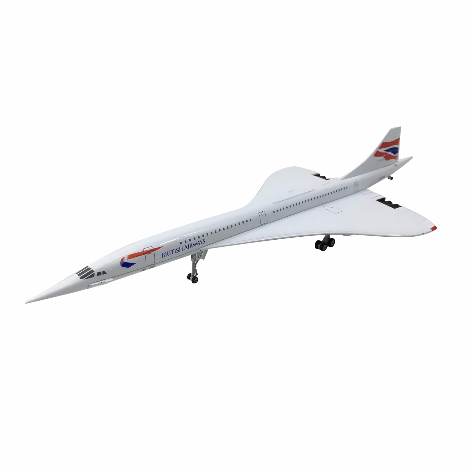 1/200 31CM British Airways F-BVFB Concorde Airplane Model Aircraft