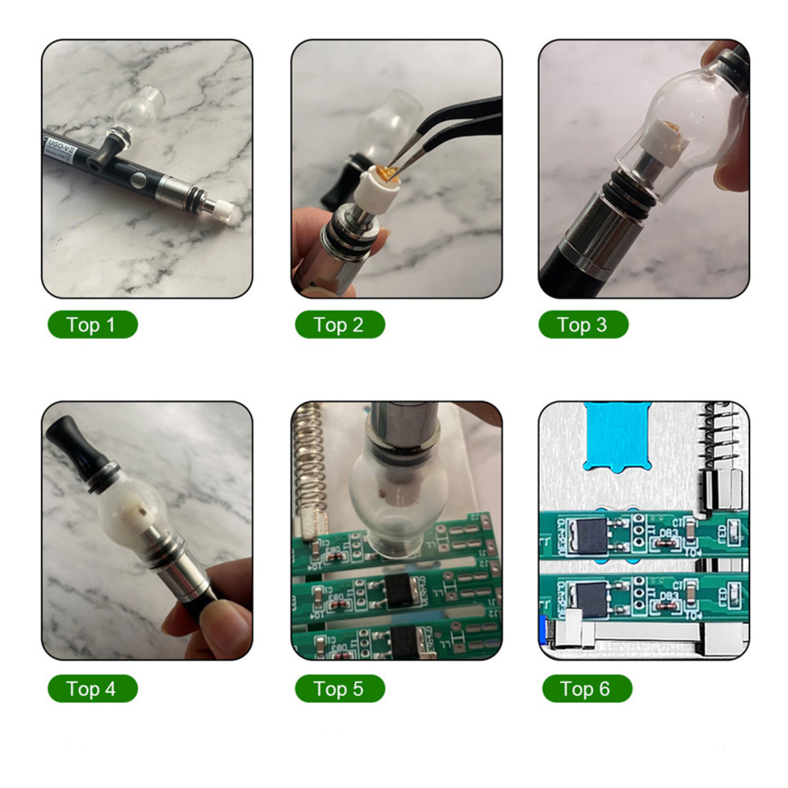 Rosin Atomizer Pen Motherboard Short Circuit Detector Rosin Pen Fast  Detection