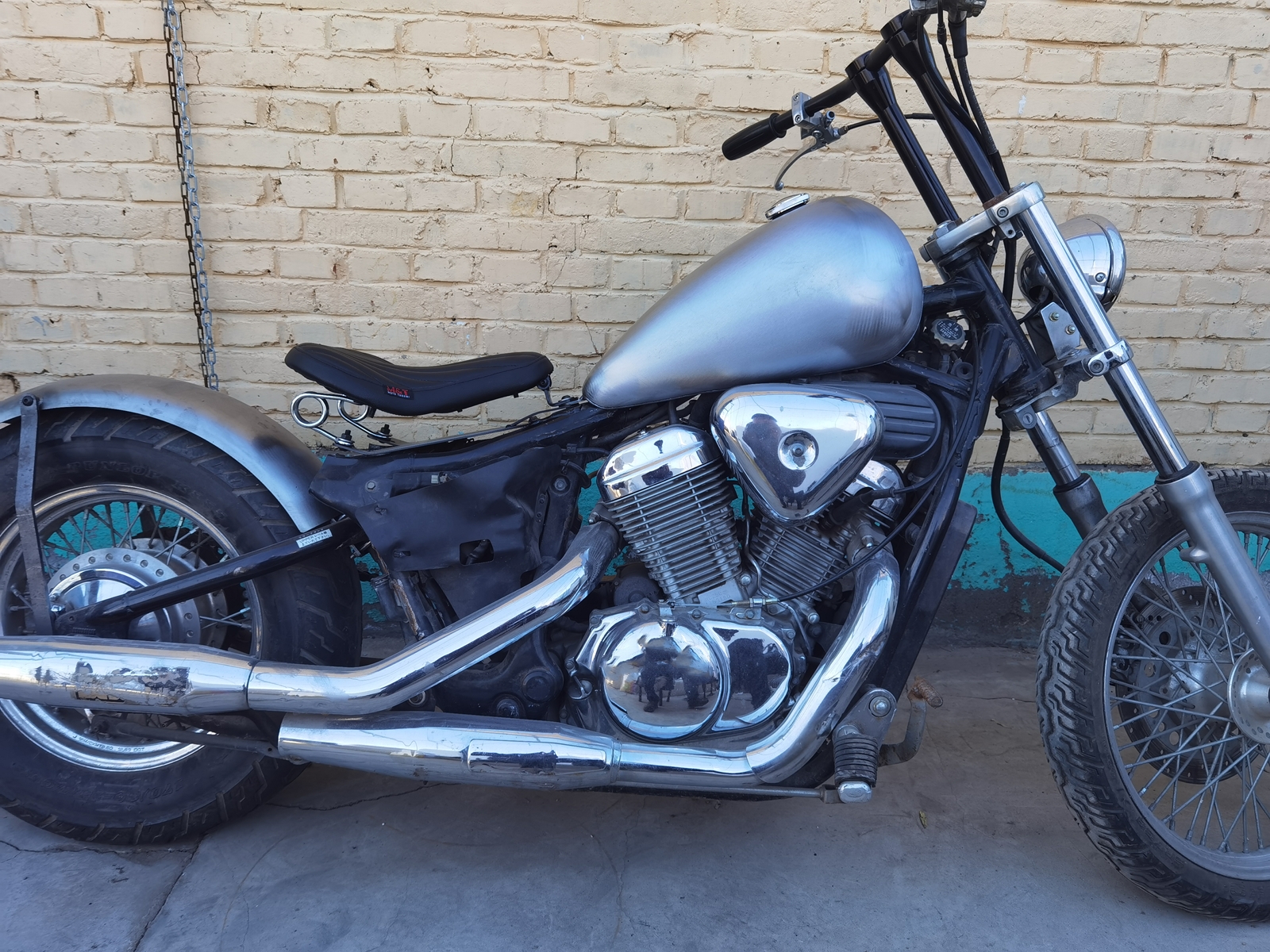 For Honda Steed 400 600 Motorcycle Handmade Petrol Gas Fuel Tank