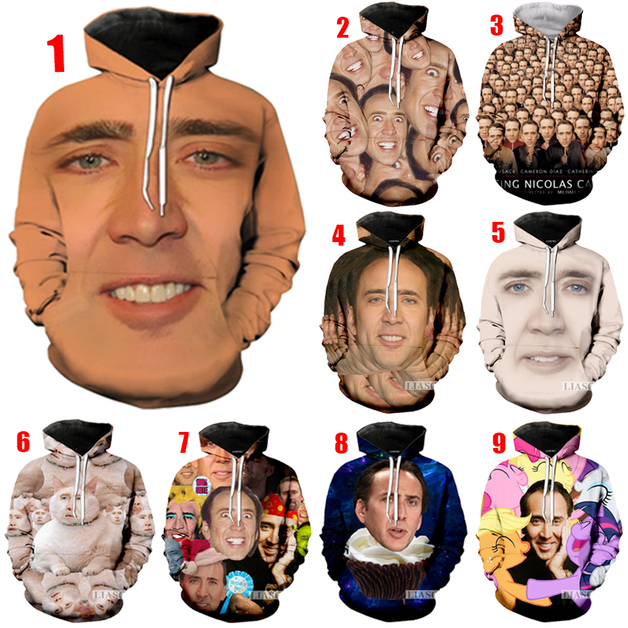 nic cage hoodie
