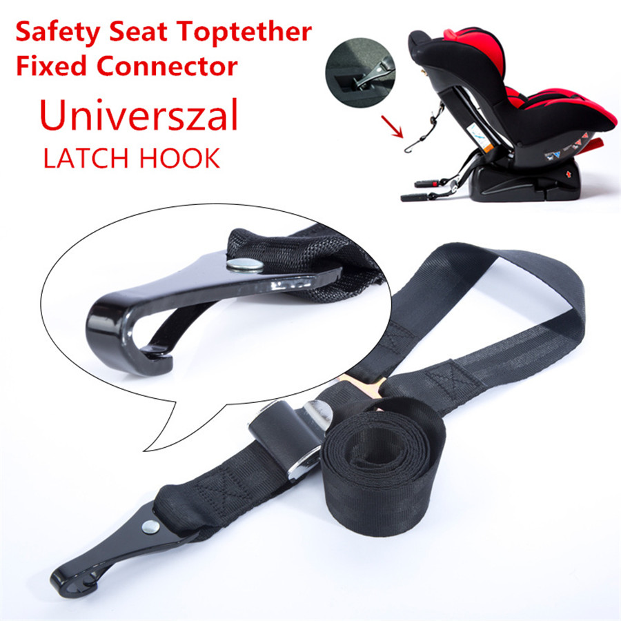 1x Car Safety Seat Top Tether Strap, Child Seat Tether Hook