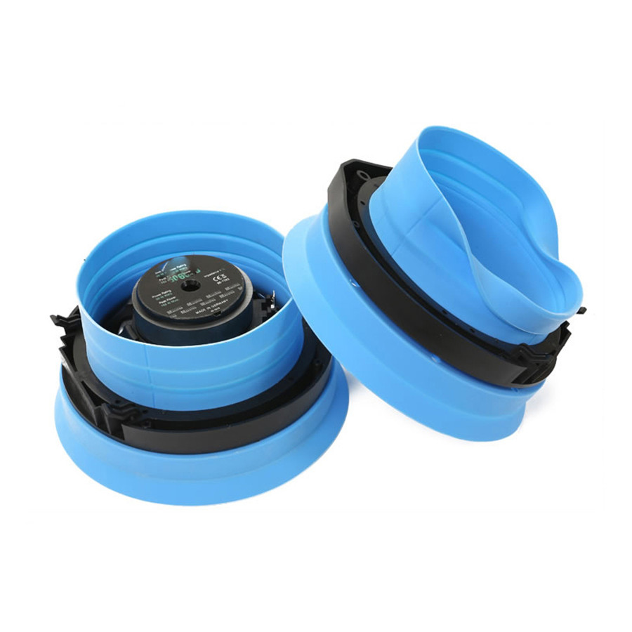2pcs Car Speaker Baffle Waterproof Silicone Cover for 6.5 Inch Coaxial