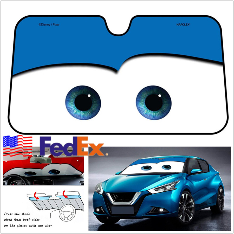 disney cars windshield sun shade