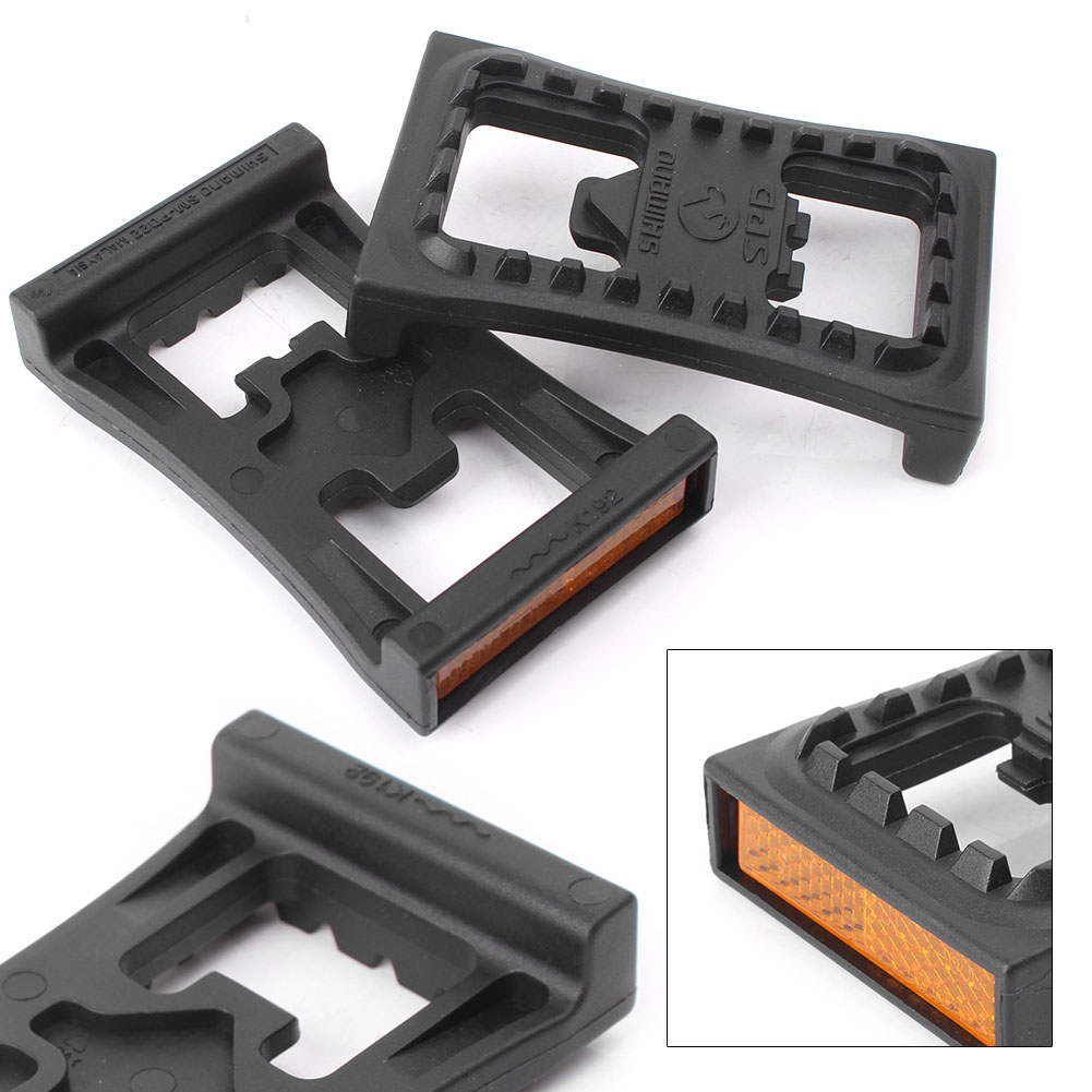 2PCS Shimano SM-PD22 M540 M520 SPD Cleat Flat Pedal Adapters Pair New