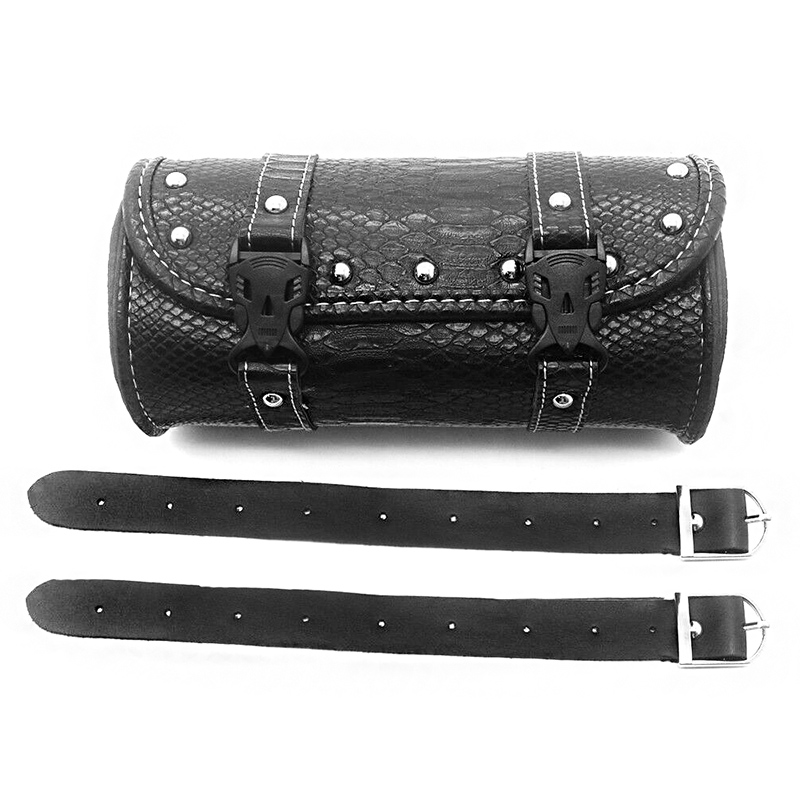 Universal Release Seat Pouch PU Leather Bike Saddle Bag Motorcycle Bags Tool.
