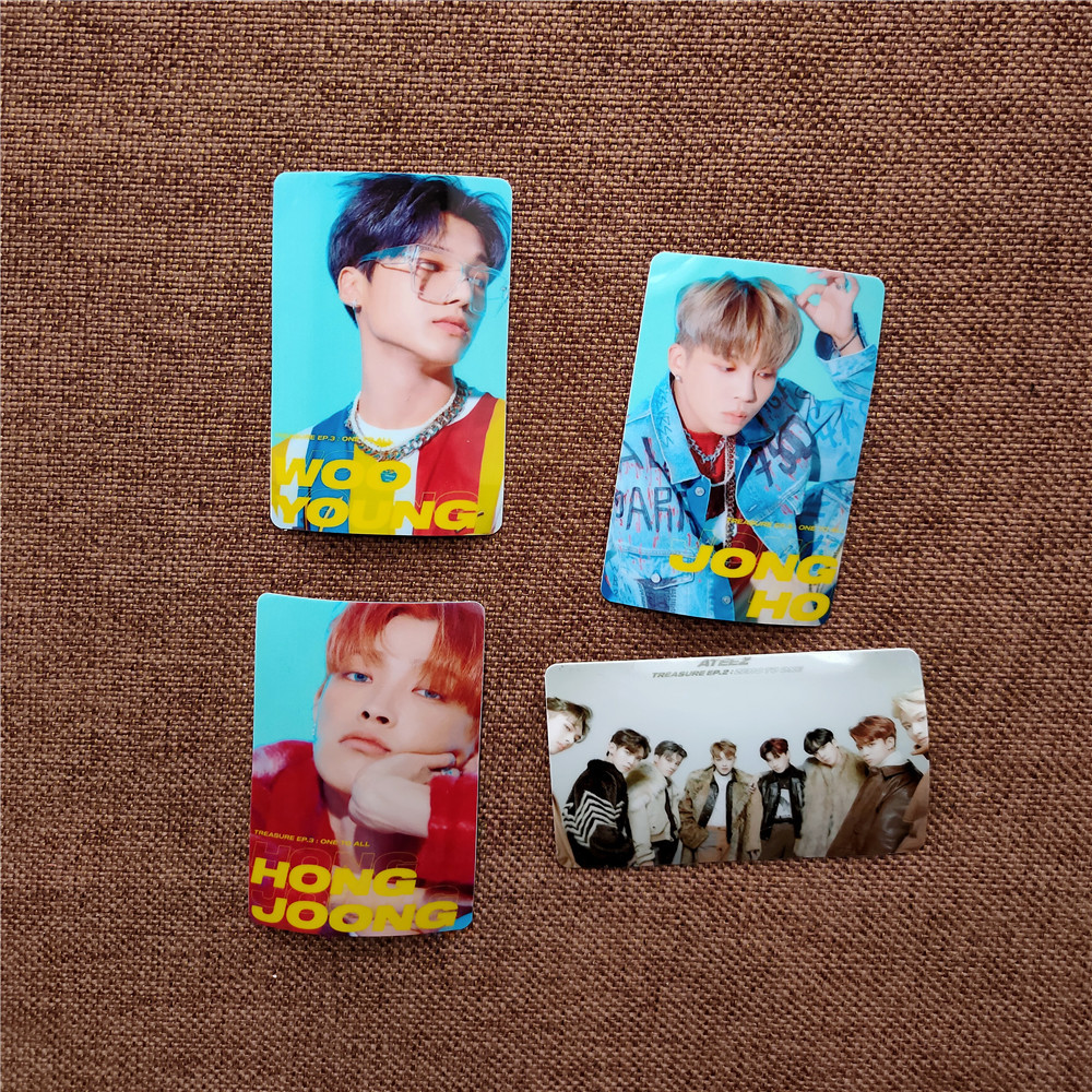 kpop ateez crystal photocard sticker all members hd sticky photograph