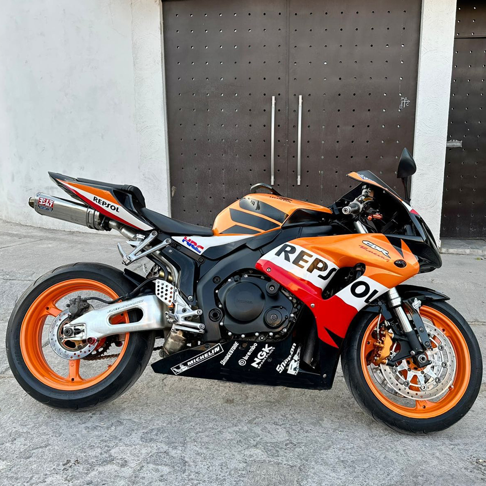 US STOCK Orange Repsol Injection Fairing Fit for 2006 2007 Honda