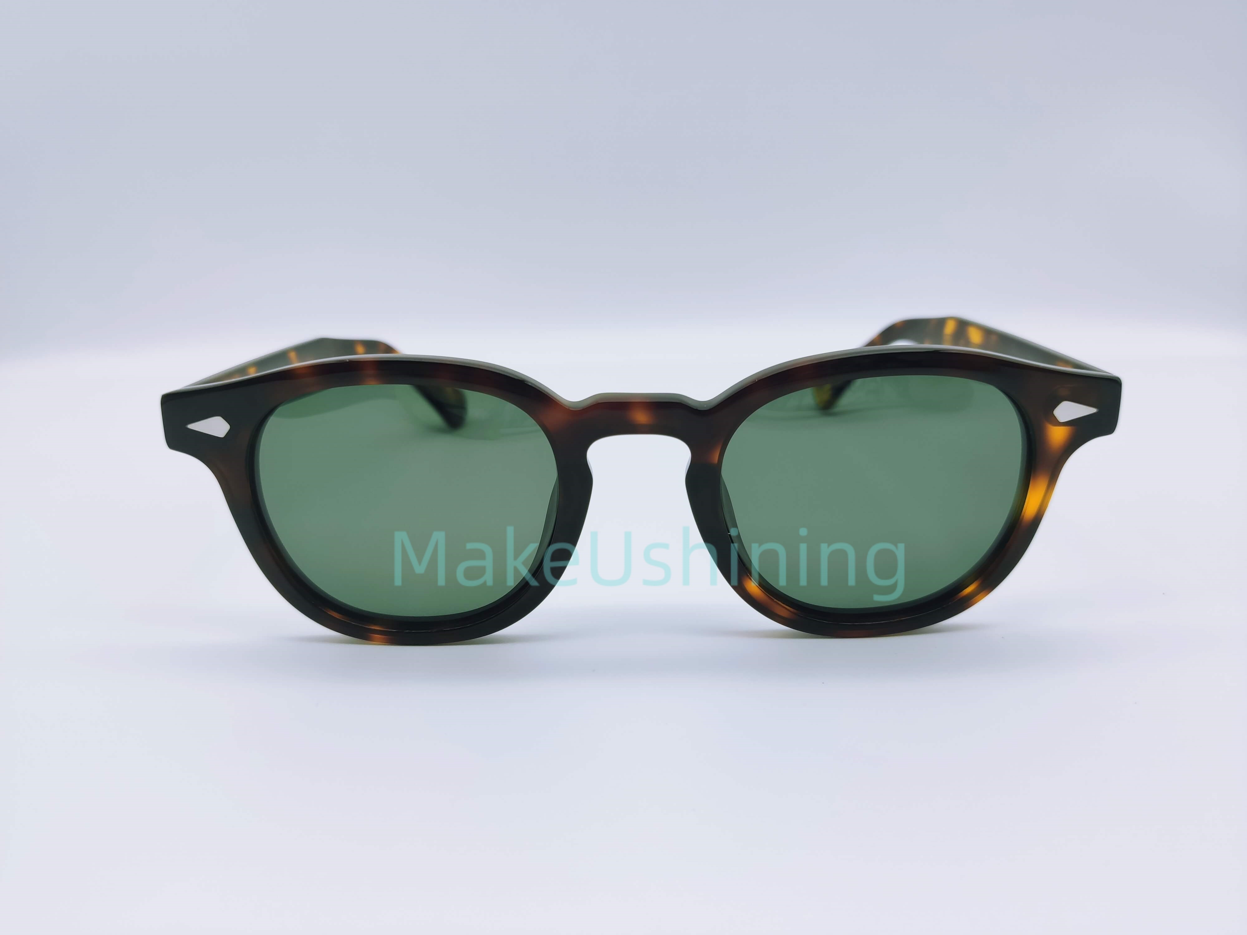 MOSCOT LEMTOSH TORTOISE Frame Green Lenses SunGlasses 46-24-145 | eBay