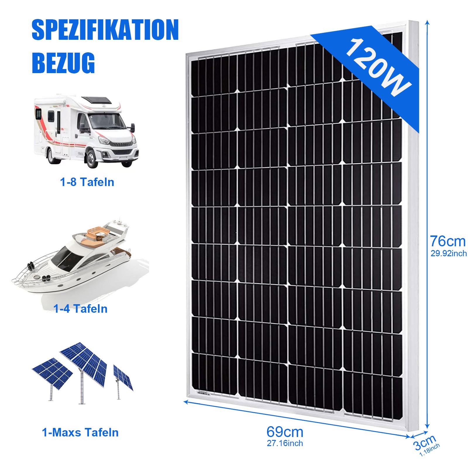 5W 5V Kleines Solarpanel Mit USB DIY Monokristalline Siliziumzelle Wasserdicht Camping Tragbar Fur Bank Handy 87155947