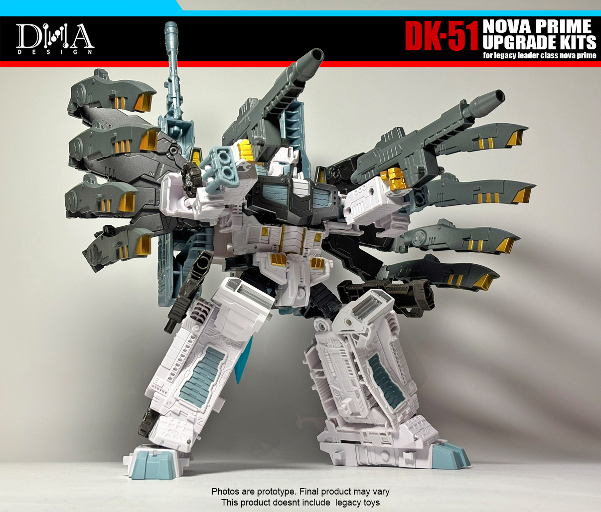 トランスフォーマー ノヴァプライム dna dk-51 アップグレードキット For Legacy Leader Class Nova Prime Upgrade Kit DNA DK-51 WITH
