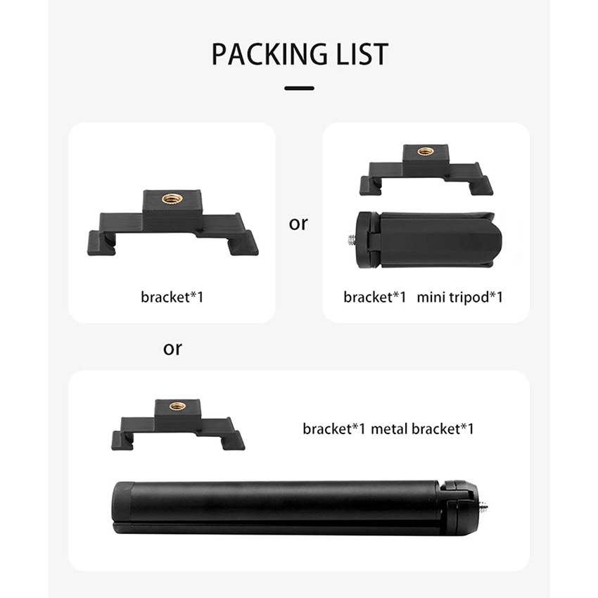 thumbnail image 2 of Extension With Adapter For Camera For DJI OSMO Pocket Fixed Stand Holder Mount B 2 of 11