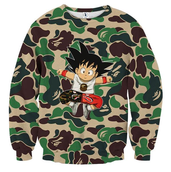 kid goku sweater