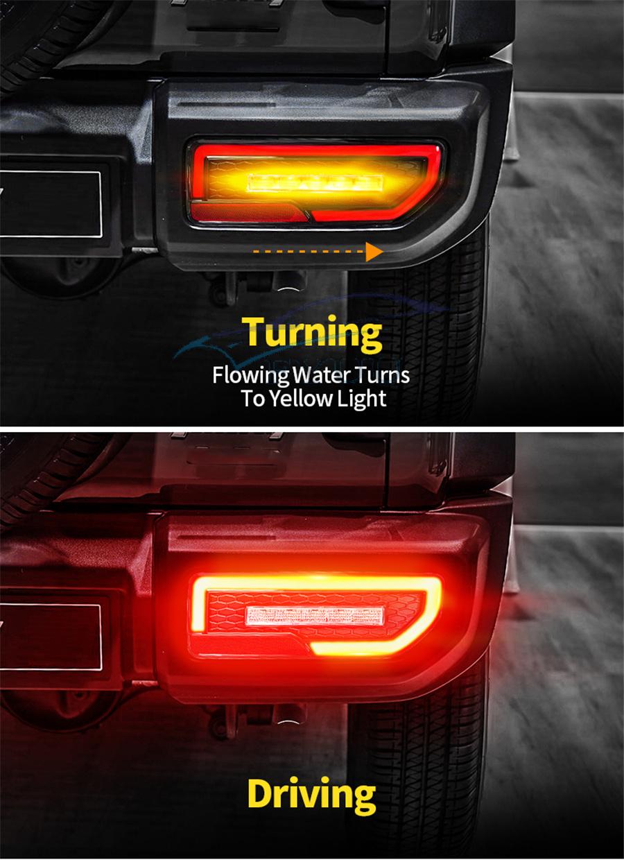 For Suzuki Jimny JB64 JB74 2x LED Tail Light/Rear Brake