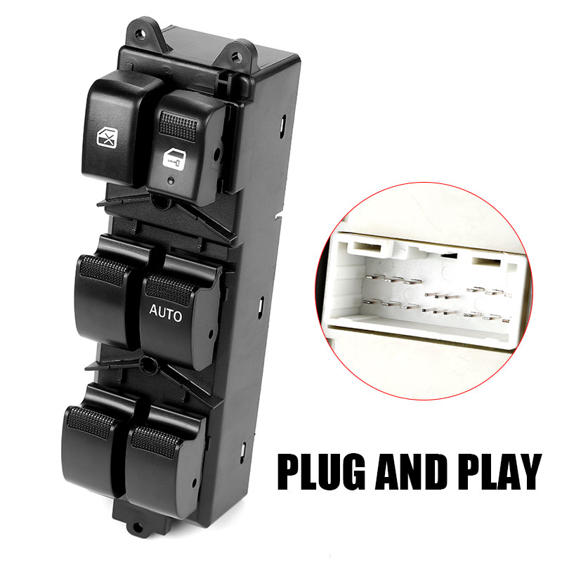 Power Window Master Switch – Front Driver Side – For Isuzu D-Max MU-X Holden Colorado 2012-2019 – 4 Door – 8981922511