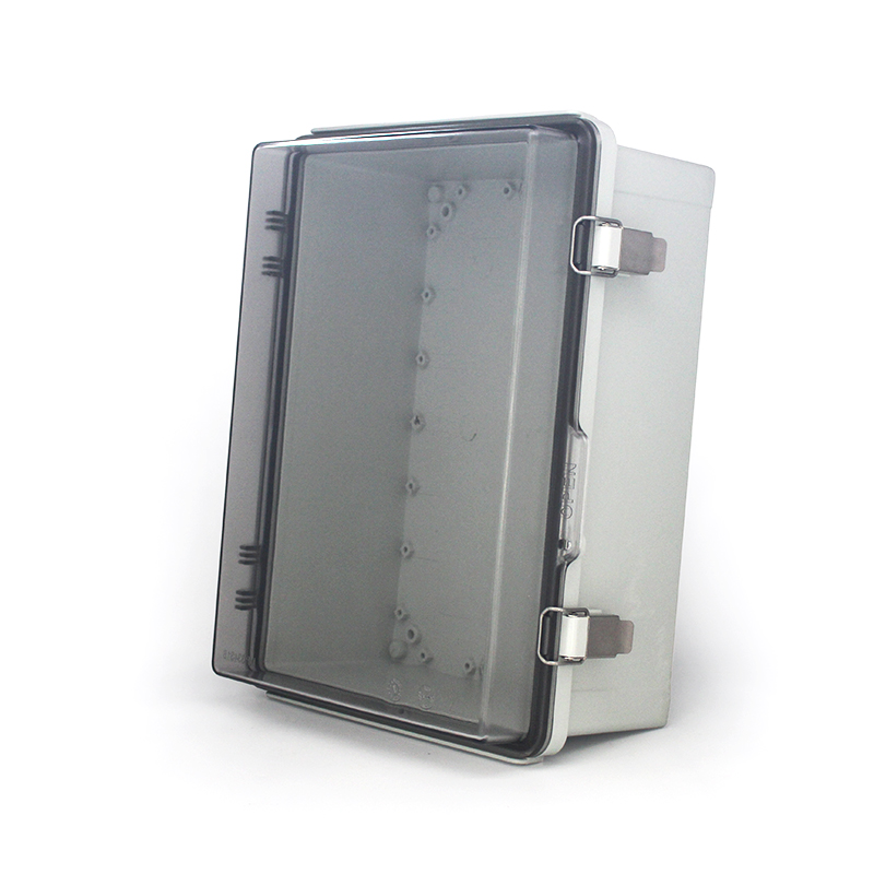 IP67 Gehäuse Elektronisches Gehäuse Klare Abdeckung Klappdeckel Abzweigdose
