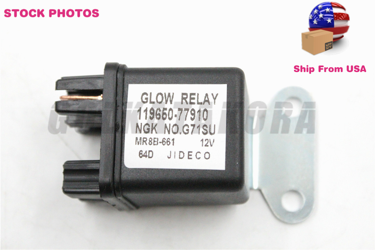 NEW 12V Glow Plug Relay 119650-77910