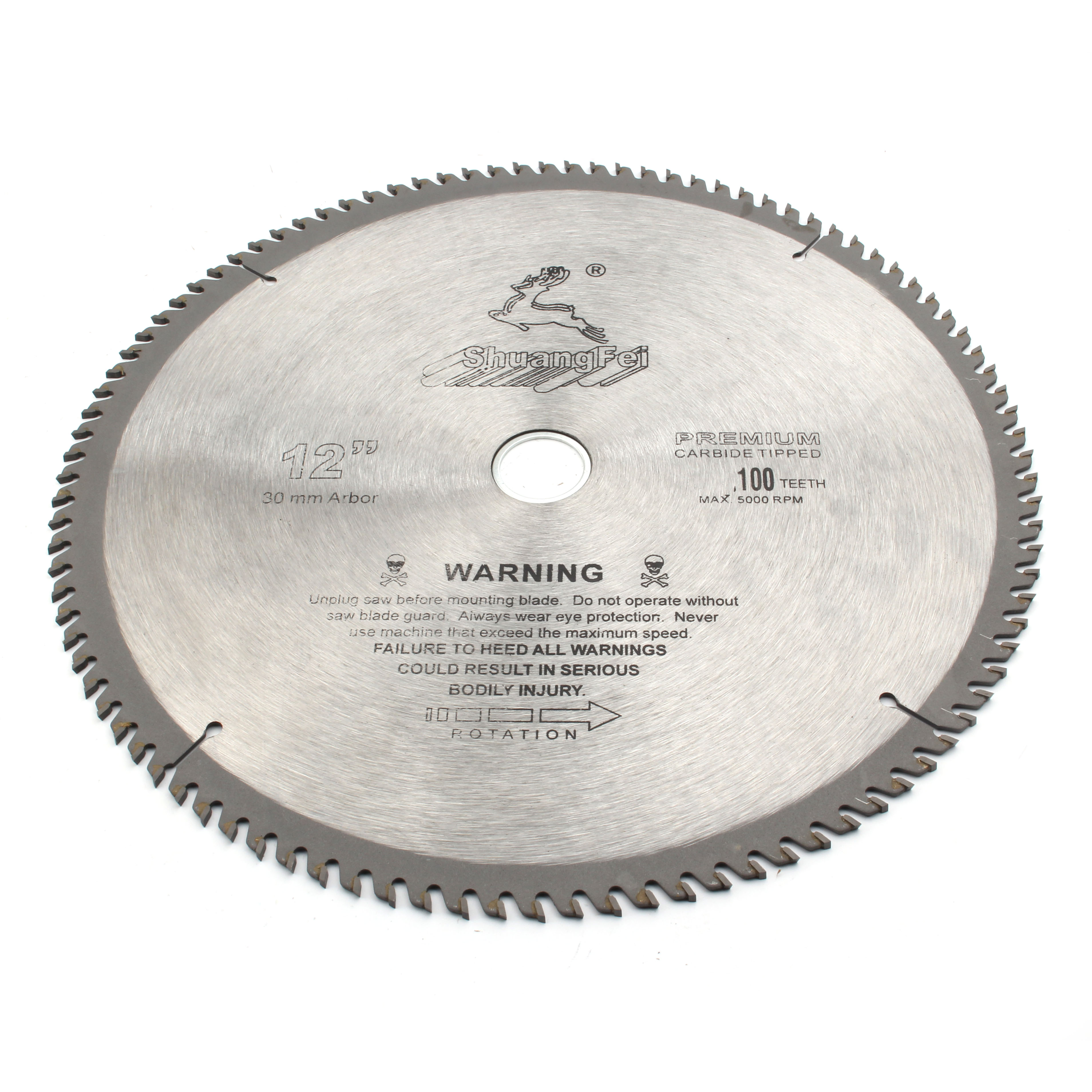 12 inch 300mm Circular Saw Blade for Wood Aluminum Cutting Tool 100 ...