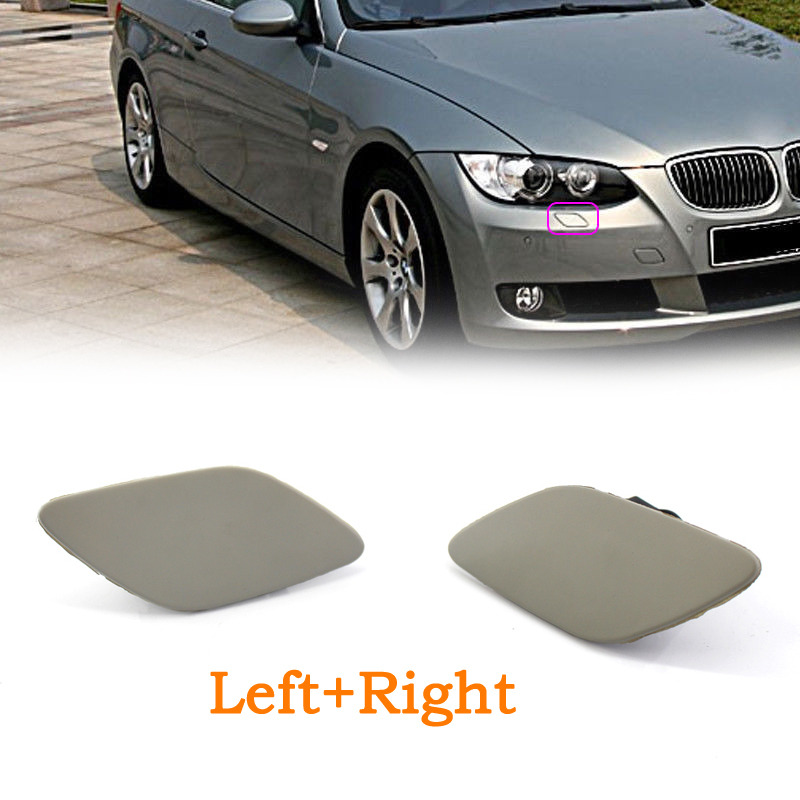 2x Headlight Washer Cover Bumper Flap Left+Right For BMW E92 E93 3 Series 335xi