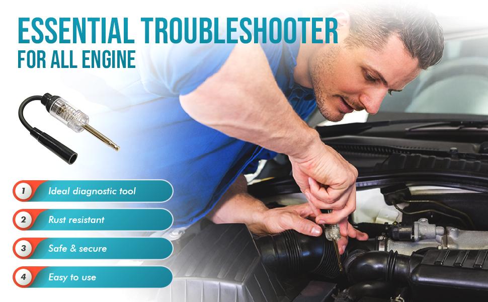 Inline Spark Tester, Plug Engine Ignition Tester